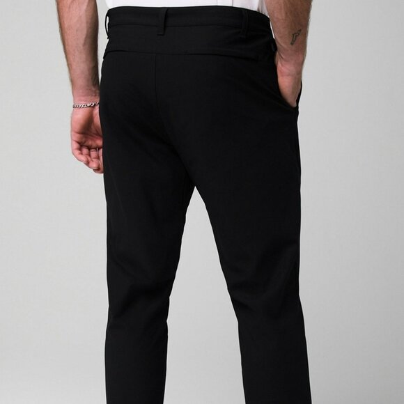 BNWT Fabletics The Don Trouser (Classic Fit), Black, 33 x 34 - Picture 2 of 5